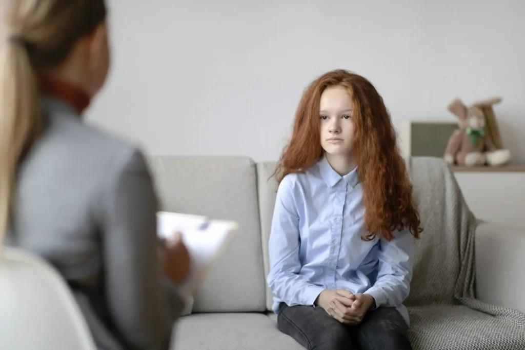 Teen counseling session in Raleigh