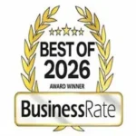 BusinessRate Best of 2026 Award Winner Holly Springs NC